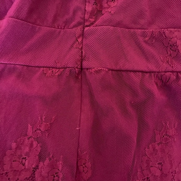 Jen’s Pirate Booty X Free People Magenta lace ethereal maxi dress - Picture 10 of 14